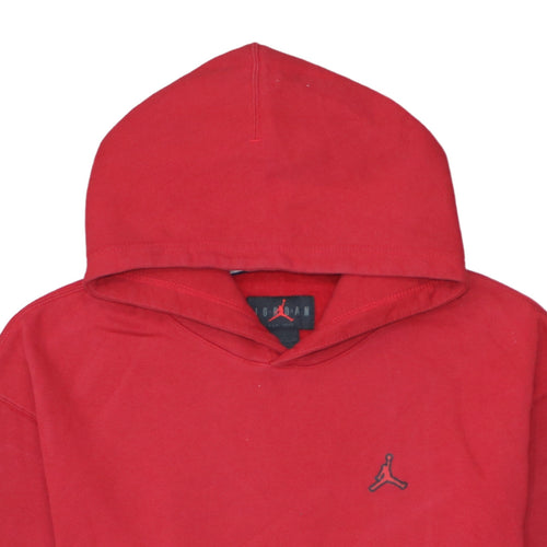 Jordan Men's Red Pullover Hoodie XL Fleece Sportswear