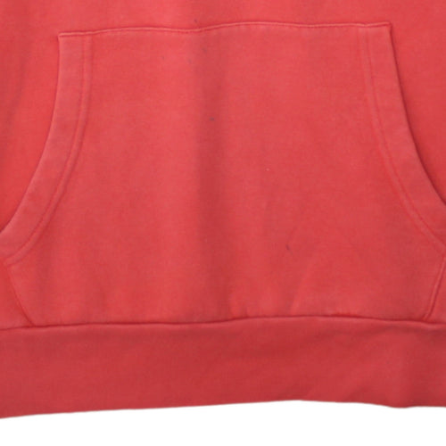Levi's Women's Red Pullover Hoodie Size L Classic Logo Sweatshirt