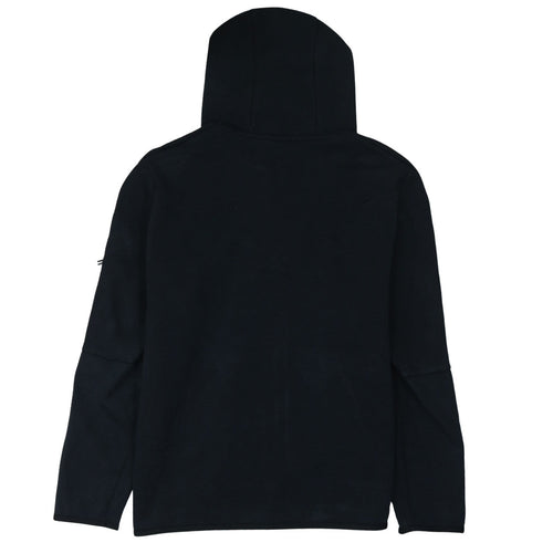 Nike Men's Black XL Full Zip Hoodie Cotton Blend