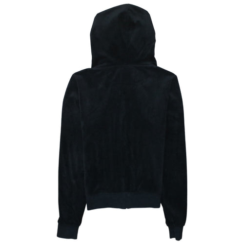 Juicy Couture Sport Women's Black XS Velour Full Zip Hoodie