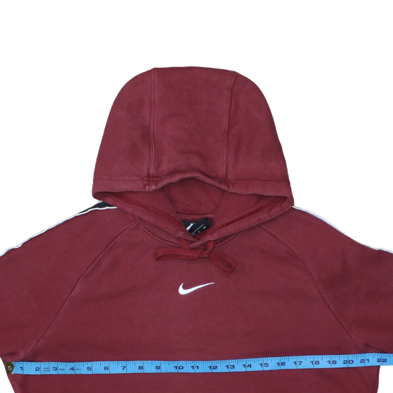 Nike Men's Red Pullover Hoodie Size S Sports Fleece Sweatshirt