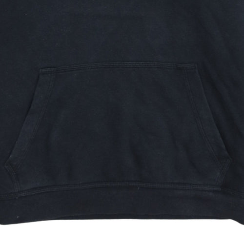 Nike Boys Black Pullover Hoodie XL 158-170cm Classic Logo Sweatshirt
