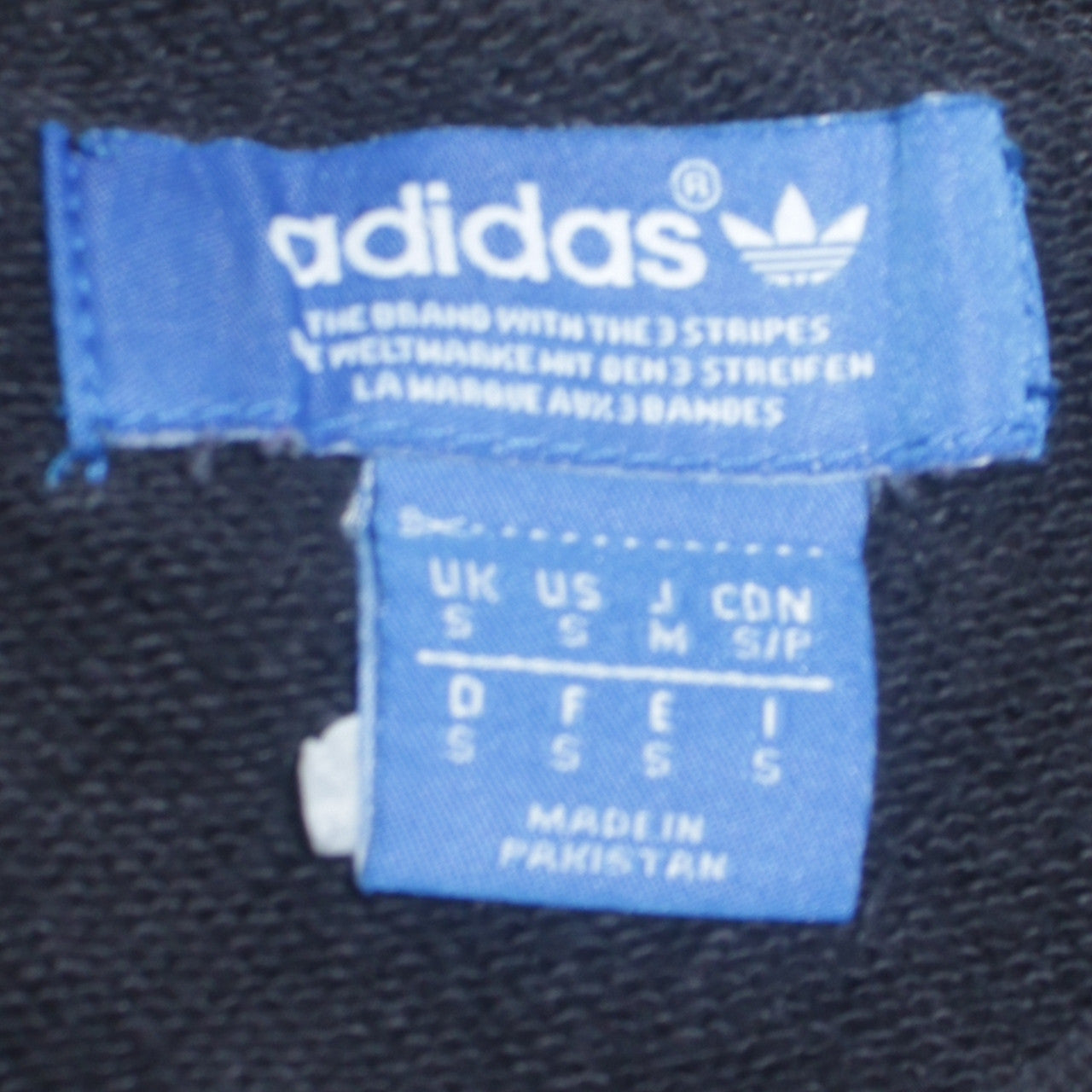 Adidas Men's Black Graphic Logo Crew Neck Sweatshirt Size S