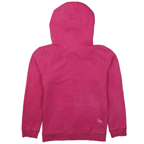 Champion Womens Pink Pullover Hoodie Size 14 Graphic Print