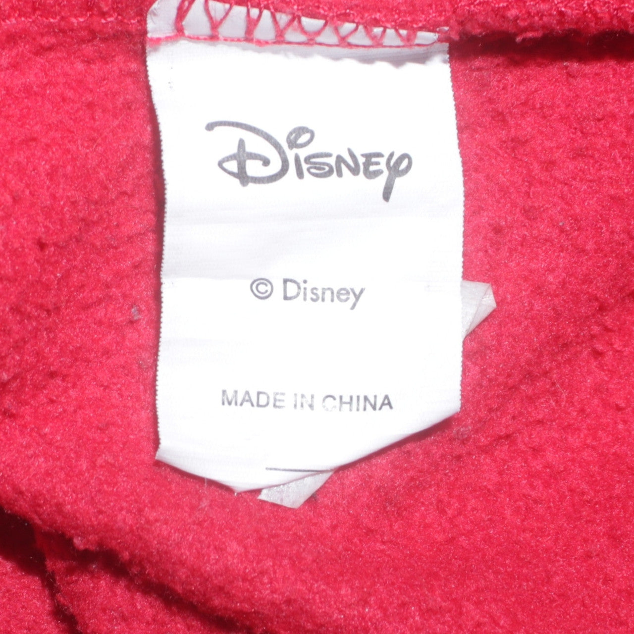 Disney Women's Red Mickey Mouse Pullover Sweatshirt Size 10/12