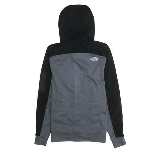 The North Face Men's Grey Full Zip Hooded Fleece Hoodie XS