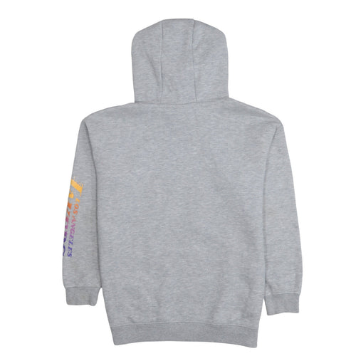 NBA Los Angeles Lakers Boys Grey Pullover Hoodie 11-12 Years Graphic Print