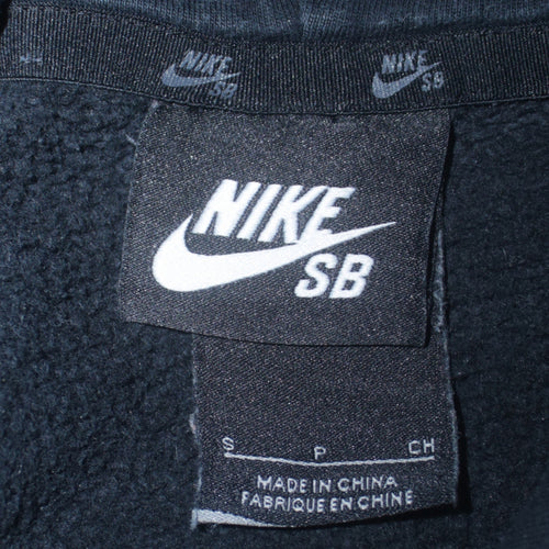 Nike SB Men's Black Pullover Hoodie Small Logo Skate Fleece