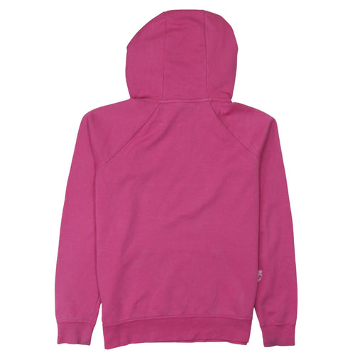 Nike Women’s Pink Pullover Hoodie Medium Cotton Blend Casual