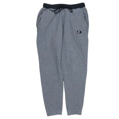 Nike Men's Grey Jogger Trousers Regular Fit Sportswear M