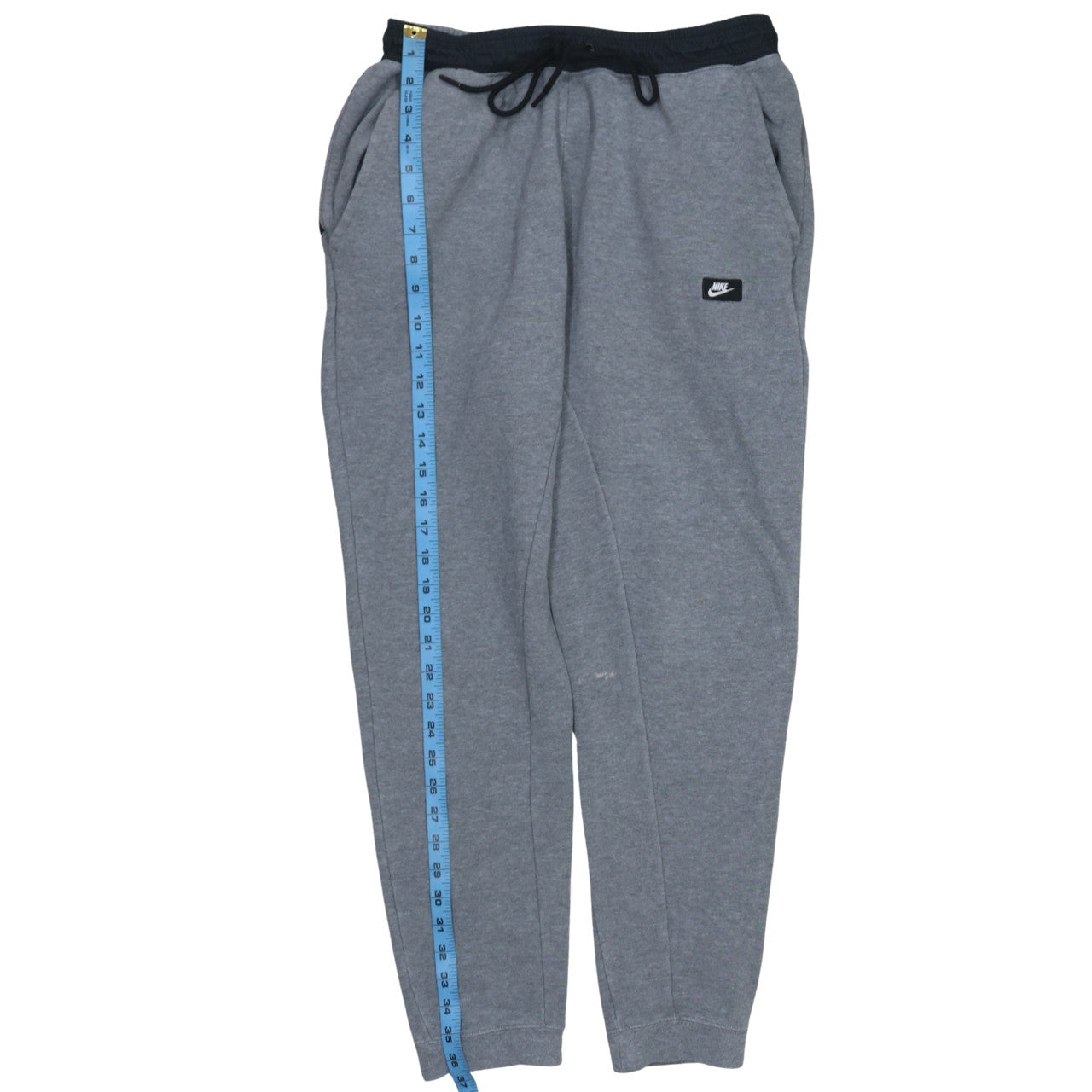 Nike Men's Grey Jogger Trousers Regular Fit Sportswear M