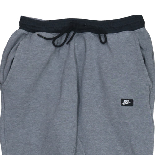 Nike Men's Grey Jogger Trousers Regular Fit Sportswear M