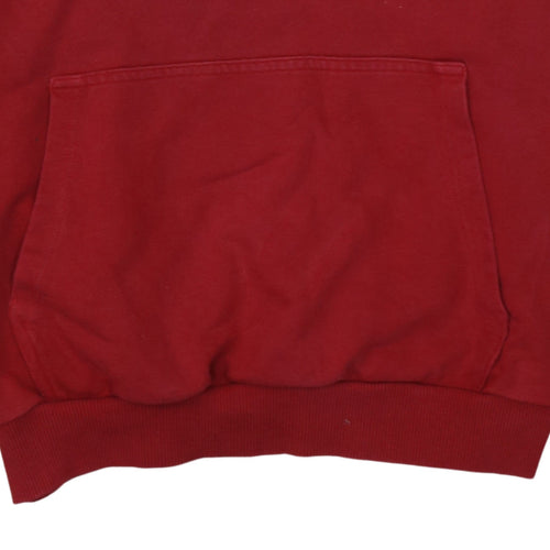 Helly Hansen Men's Red Pullover Hoodie XL Regular Cotton