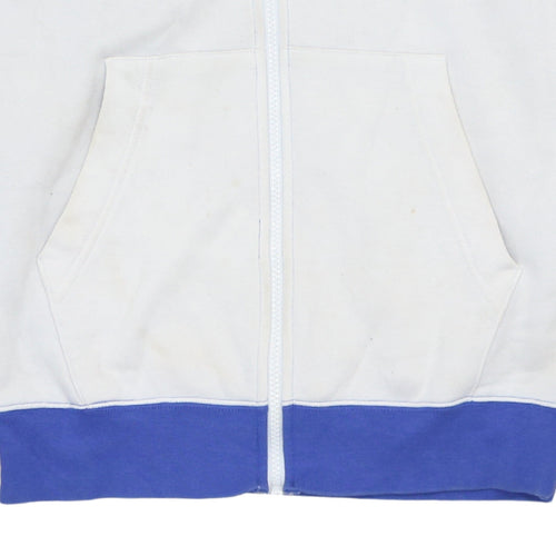 Nike Men's Blue Red White Full Zip Hoodie XS Sports Style