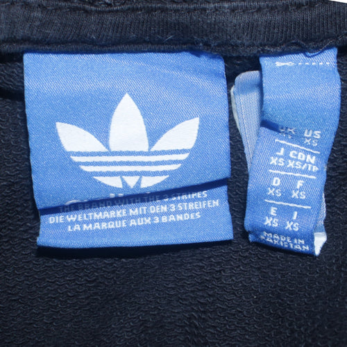 Adidas Originals Men's Black XS Full Zip Hoodie