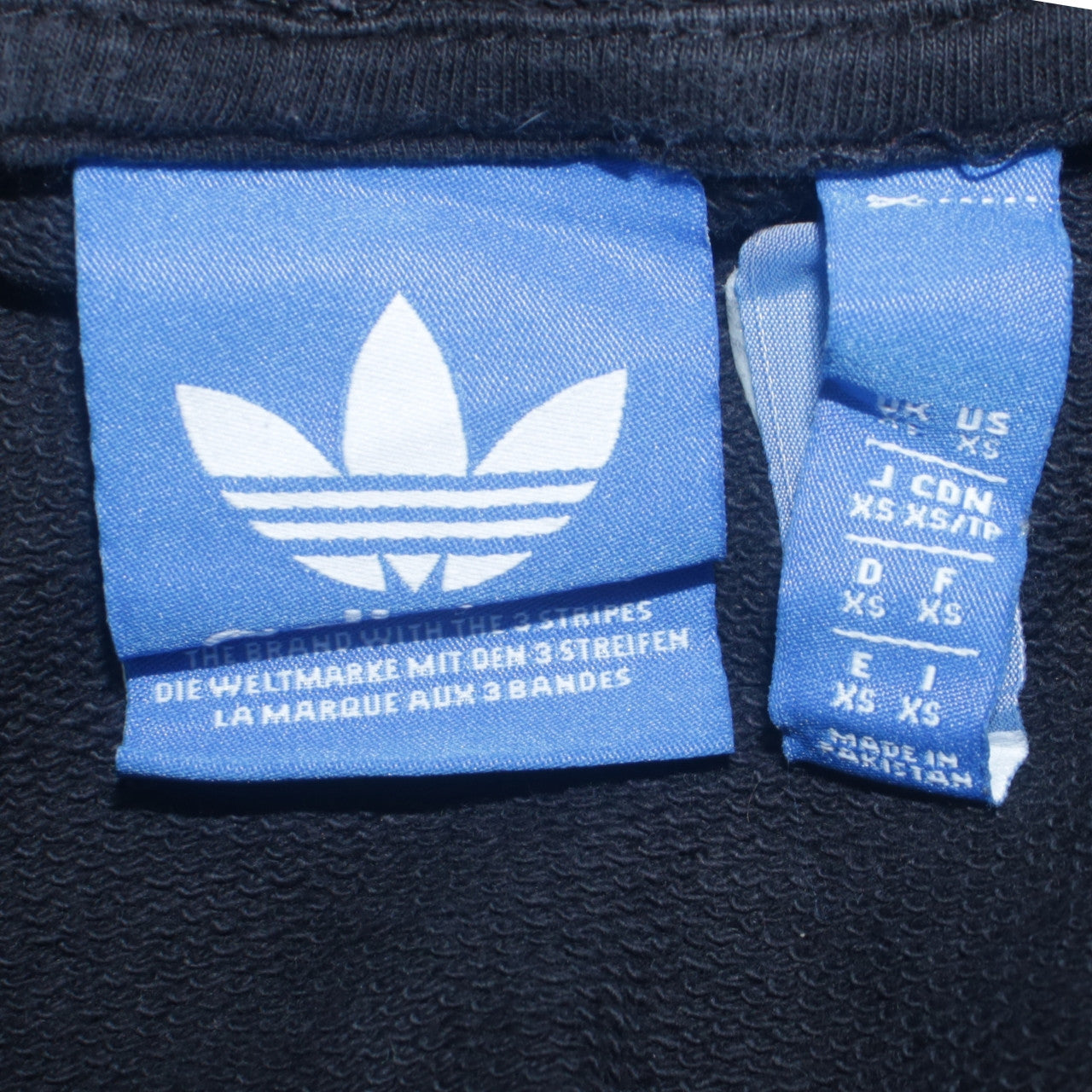 Adidas Originals Men's Black XS Full Zip Hoodie
