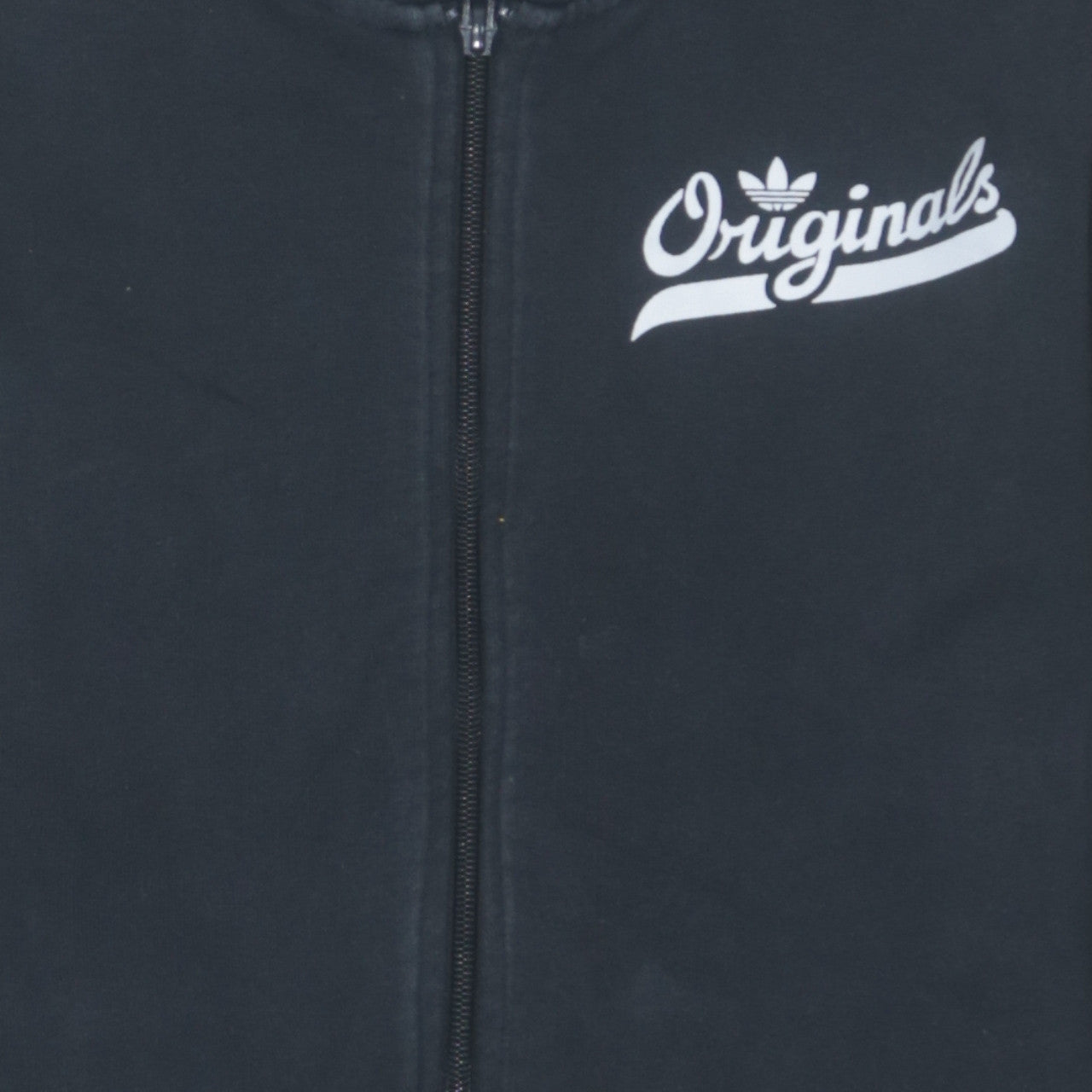 Adidas Originals Men's Black XS Full Zip Hoodie
