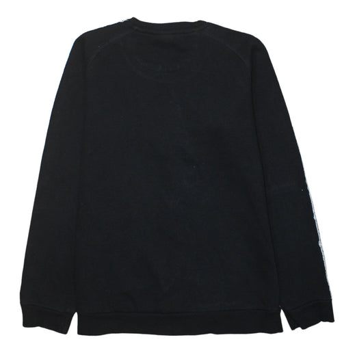 Ellesse Boys Black 14 Years Pullover Sweatshirt with Logo Trim