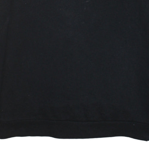 Ellesse Boys Black 14 Years Pullover Sweatshirt with Logo Trim