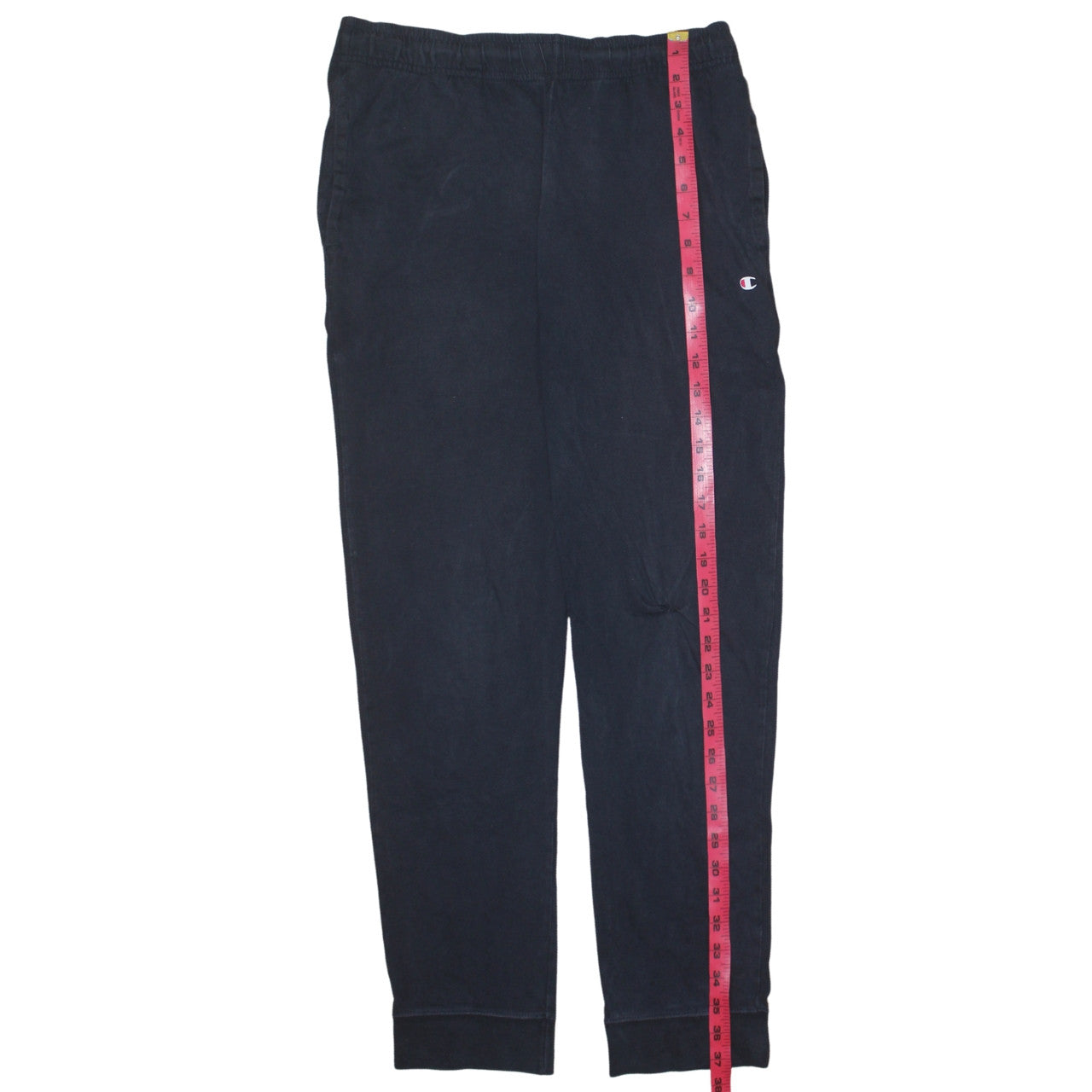 Champion Men's Black Jogger Trousers Medium Cotton Blend