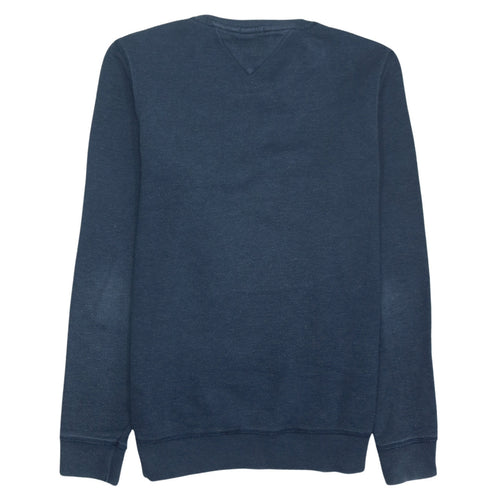 Tommy Jeans Men's Blue Regular Fit Crew Neck Sweatshirt M