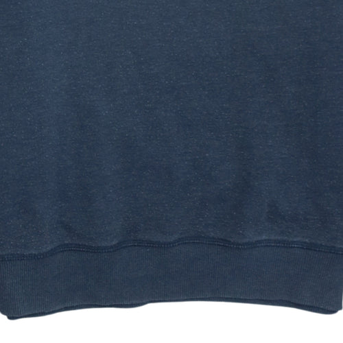 Tommy Jeans Men's Blue Regular Fit Crew Neck Sweatshirt M
