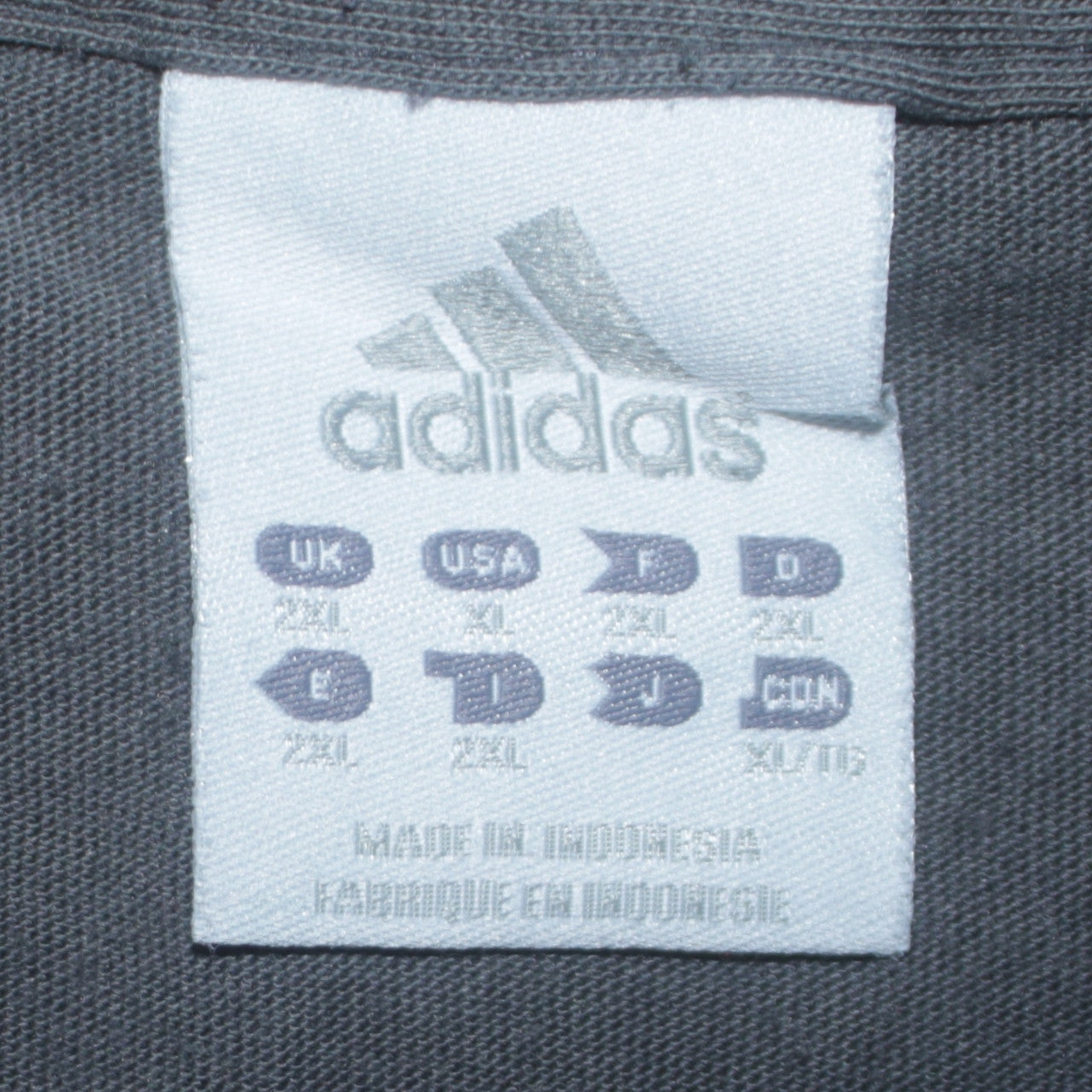 Adidas Men's Grey 2XL Crew Neck Colourblock Sports T-Shirt