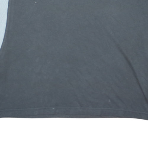 Adidas Men's Grey 2XL Crew Neck Colourblock Sports T-Shirt