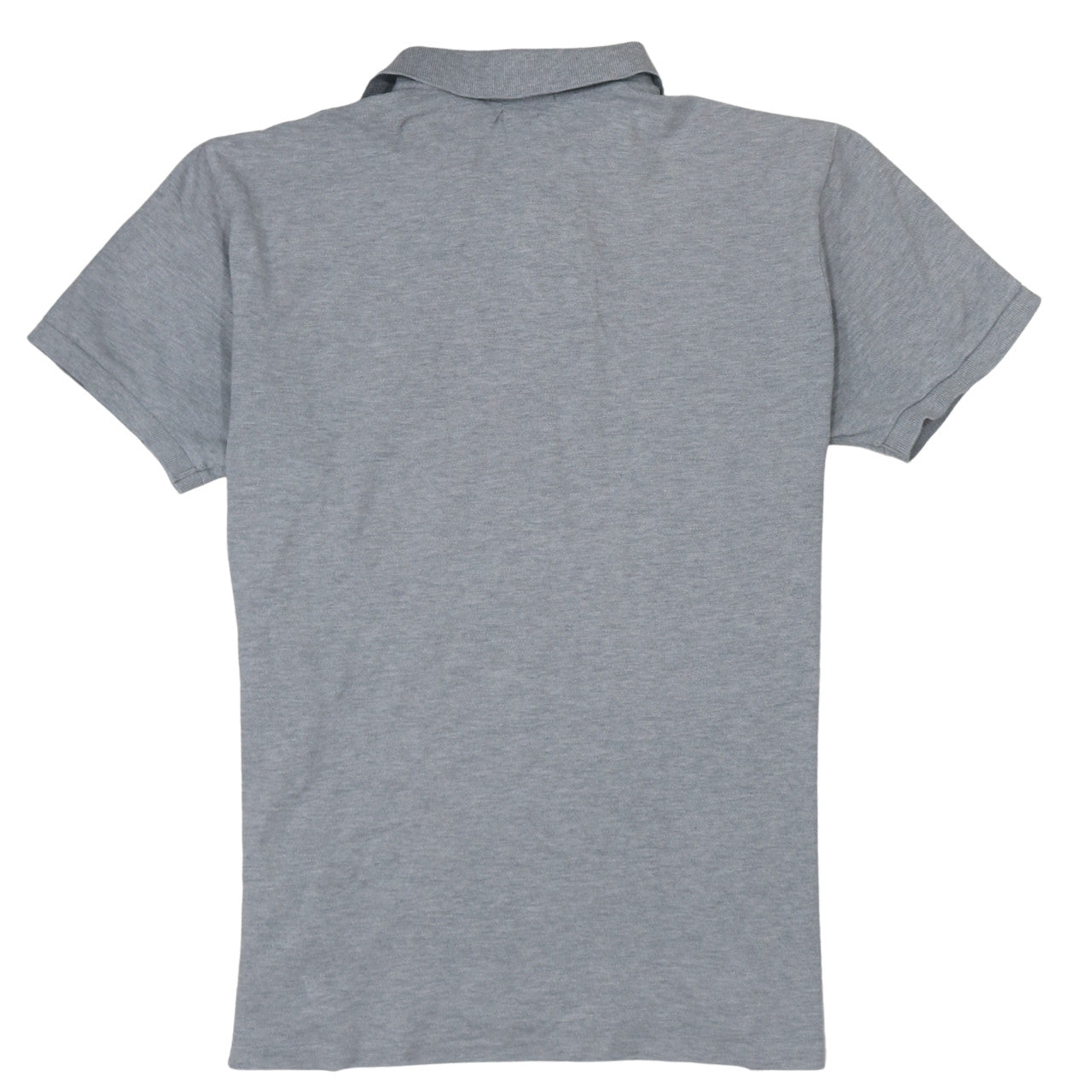 Ralph Lauren Men's Grey Slim Fit Cotton Polo Shirt L