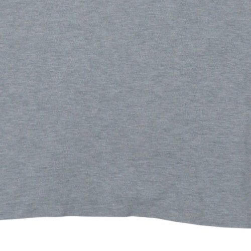 Ralph Lauren Men's Grey Slim Fit Cotton Polo Shirt L