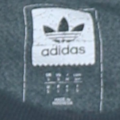 Adidas Men’s Grey Regular Fit Crew Neck Sweatshirt Size M
