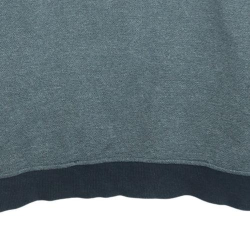 Adidas Men’s Grey Regular Fit Crew Neck Sweatshirt Size M