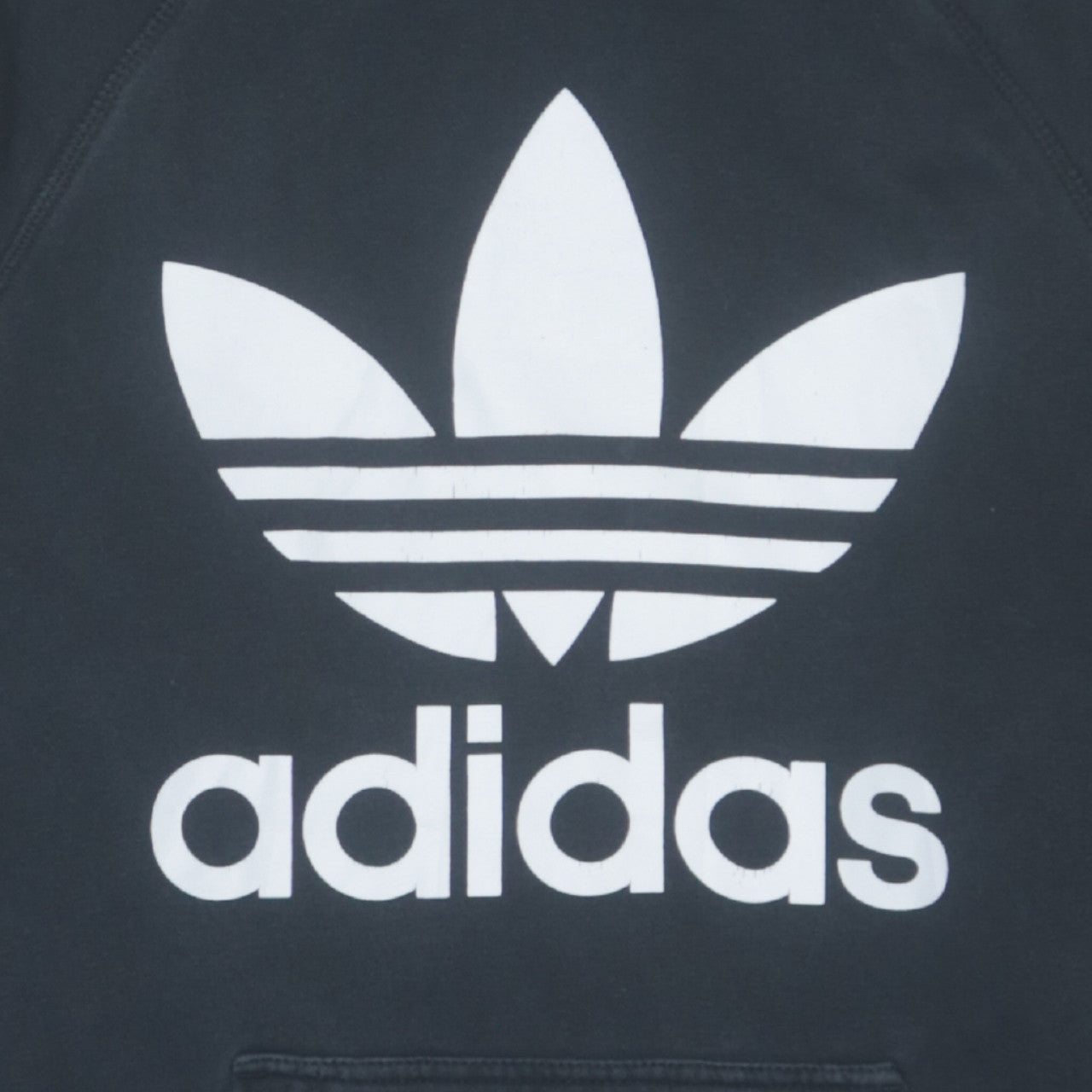 Adidas Men's Black Pullover Hoodie Small Hooded Sweatshirt Logo