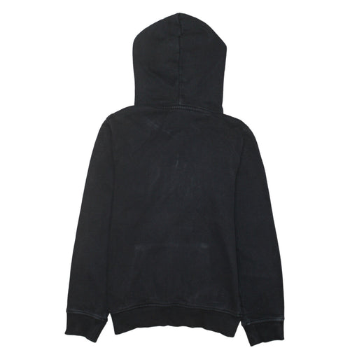 The North Face Boys Black Pullover Hoodie L Cotton Fleece Casual Warm