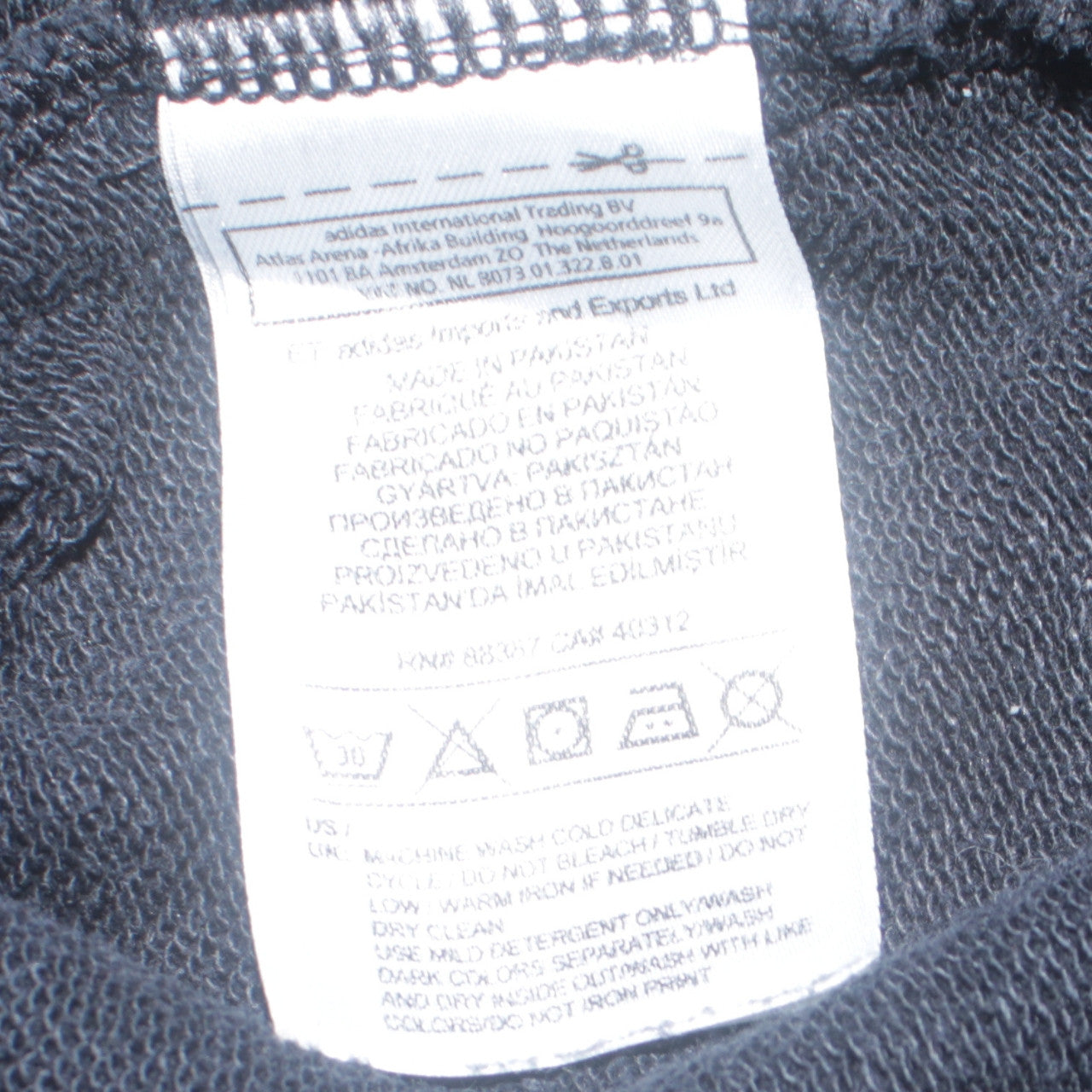 The North Face Boys Black Pullover Hoodie L Cotton Fleece Casual Warm