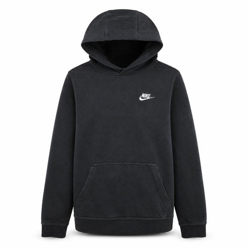 Nike Boys Black Pullover Hoodie XL 158-170cm Standard Fit Cotton Blend