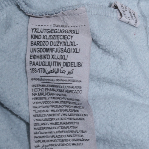 Under Armour Boys Light Blue Pullover Hoodie YXL Loose Fit