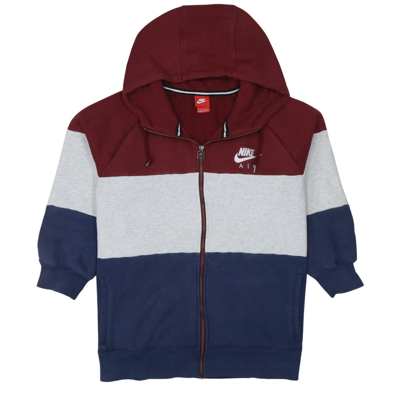 Nike Mens Multicoloured Full Zip Hoodie XL Regular Fit