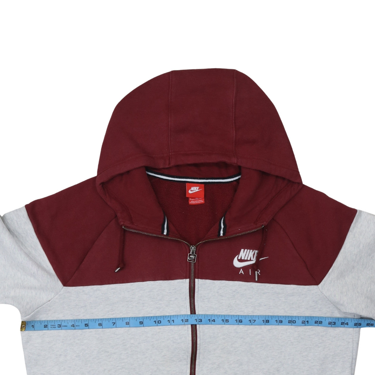 Nike Mens Multicoloured Full Zip Hoodie XL Regular Fit