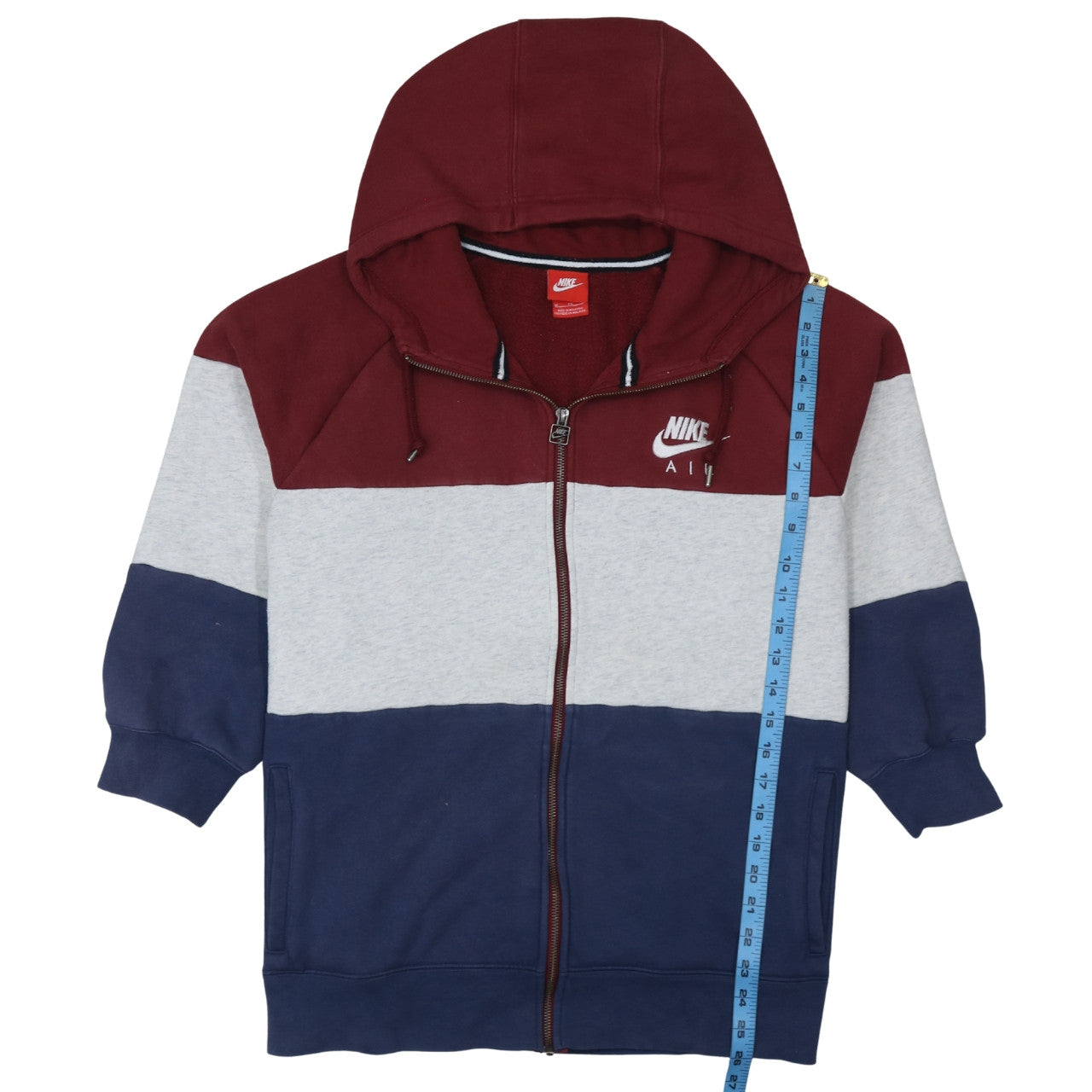 Nike Mens Multicoloured Full Zip Hoodie XL Regular Fit