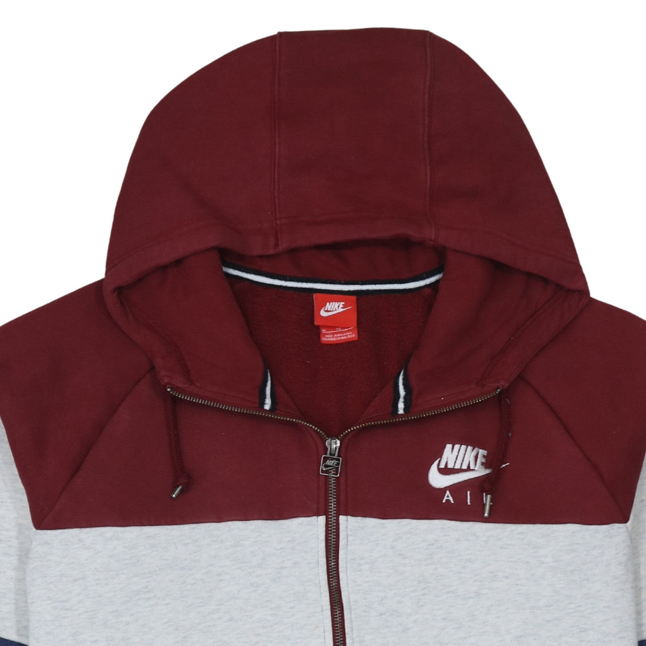 Nike Mens Multicoloured Full Zip Hoodie XL Regular Fit