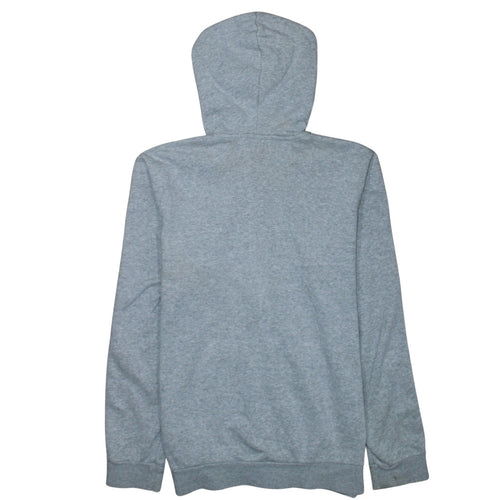 Adidas Men's Grey Full Zip Hoodie M Sportswear Hooded Sweatshirt