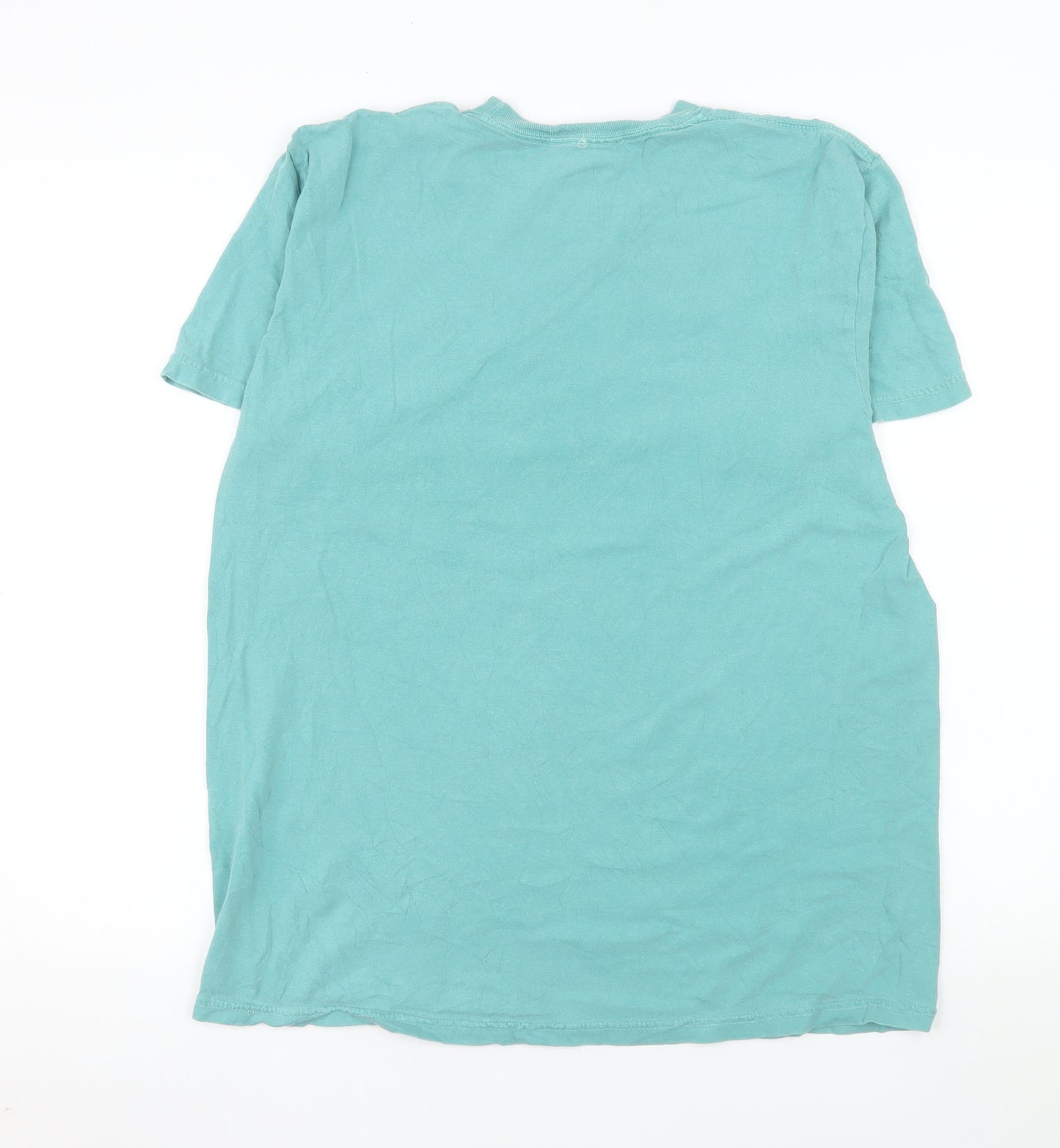 Firstport Women’s Blue Nantucket Cotton T-Shirt Size L