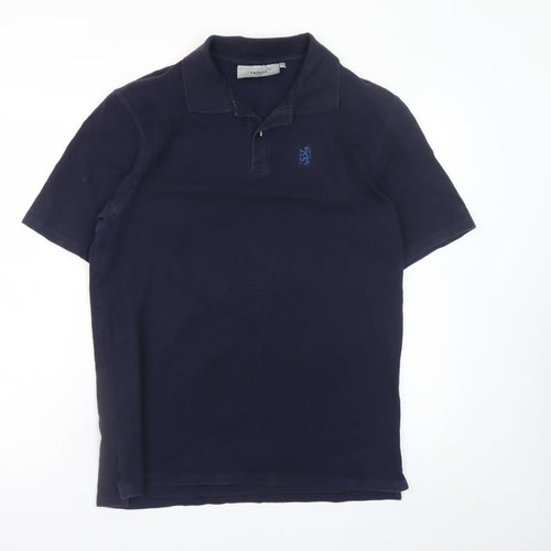 Pringle Golf Men's Blue 2XL Cotton Short Sleeve Polo Shirt