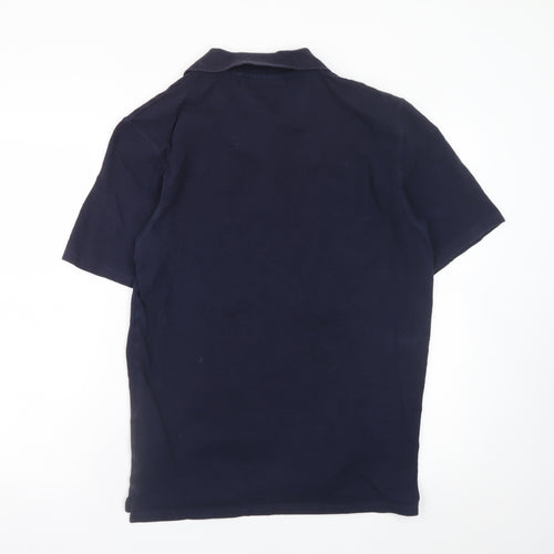 Pringle Golf Men's Blue 2XL Cotton Short Sleeve Polo Shirt