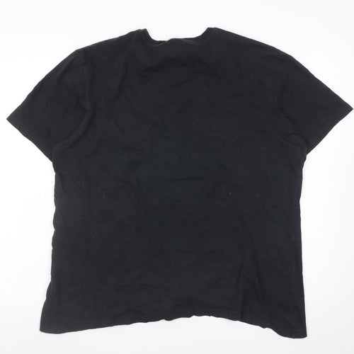George Men’s Black Dungeons & Dragons Graphic T-Shirt Size L
