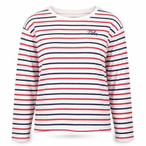Ralph Lauren Womens Multicoloured Striped Long Sleeve T-Shirt M