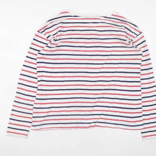 Ralph Lauren Womens Multicoloured Striped Long Sleeve T-Shirt M