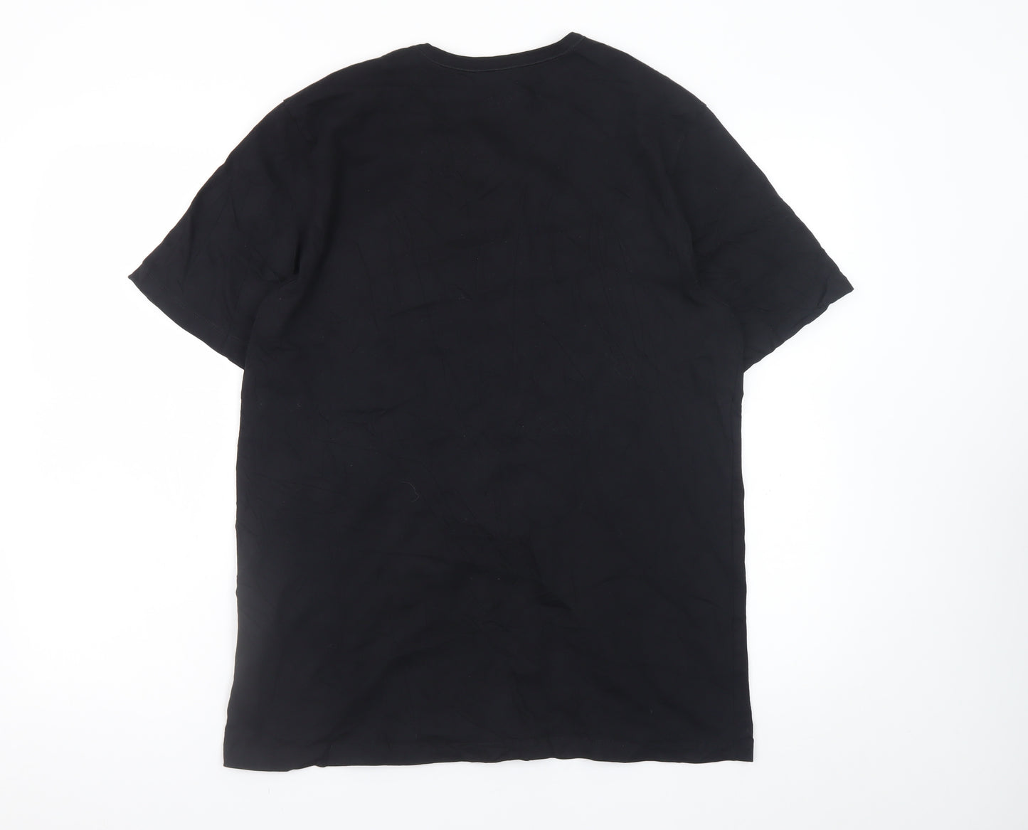 HUGO BOSS Men's Black XL Classic Crew Neck Cotton T-Shirt