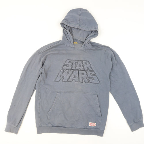 Marks and Spencer Boys Blue Star Wars Pullover Hoodie Size 13-14 Years
